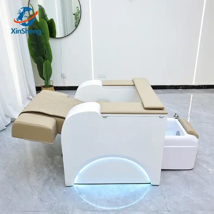 XinSheg 2025 chaise de Spa de pédicure électrique canapé de Salon de manucure avec Massage de dos au