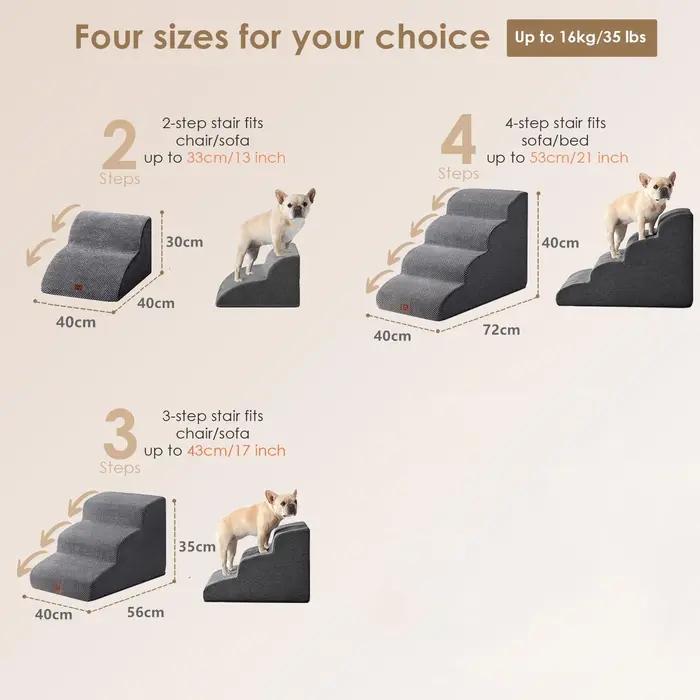 Escalier pour chiens et petits chats