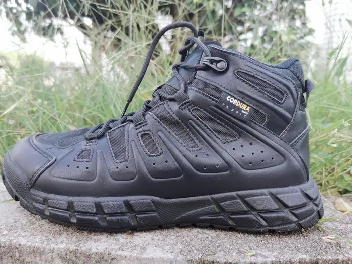 DulOutdoor-Bottes de saut militaires pour hommes, chaussures d'entraînement de l'armée, légères, abs