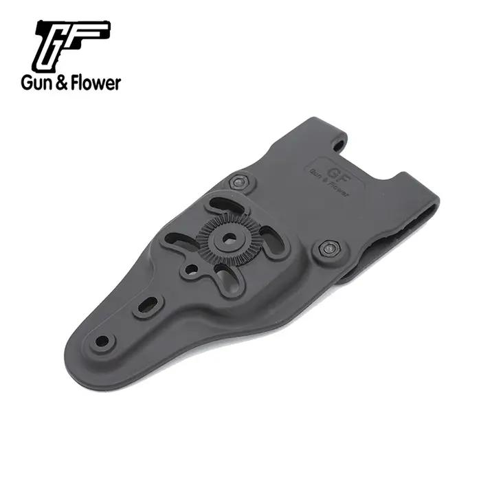 Pistolet et fleur, fixation de palette de service tactique