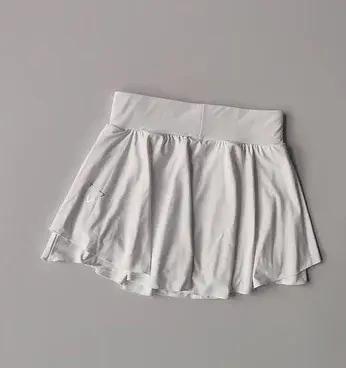 Jupe de sport fausse jupe de course deux pièces pour femmes