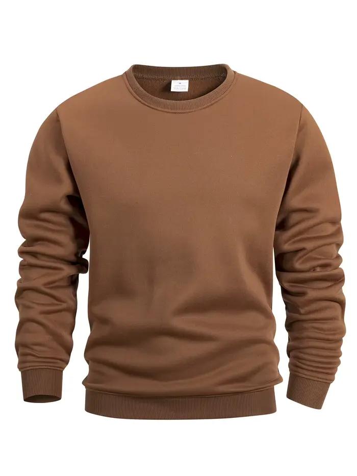 Sweat-shirt à col rond pour hommes