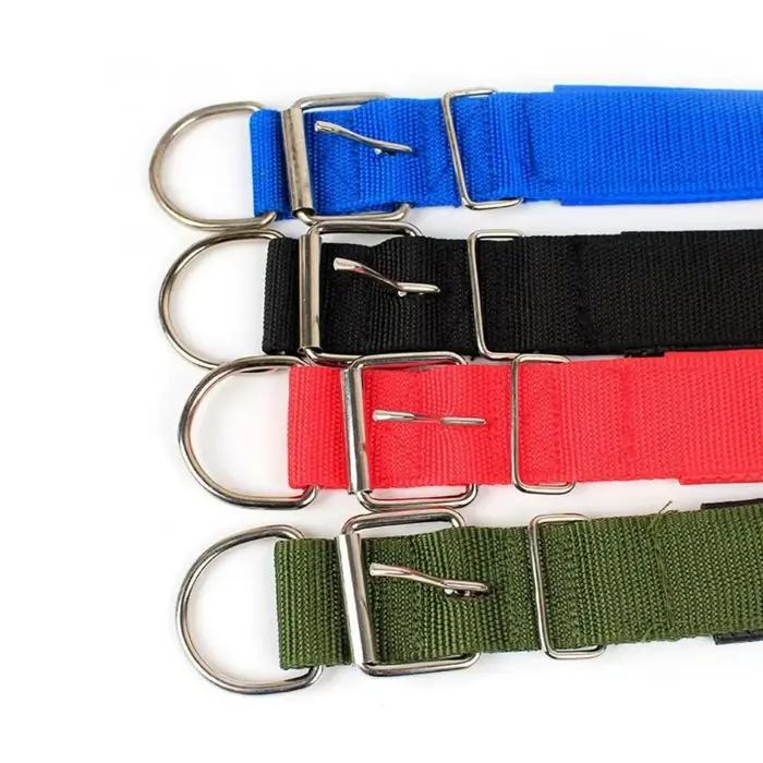 Colliers solides pour chiens, collier en nylon pour chiens de petite, moyenne et grande taille, Teddy Keji Pitbull Bulldog Beagle