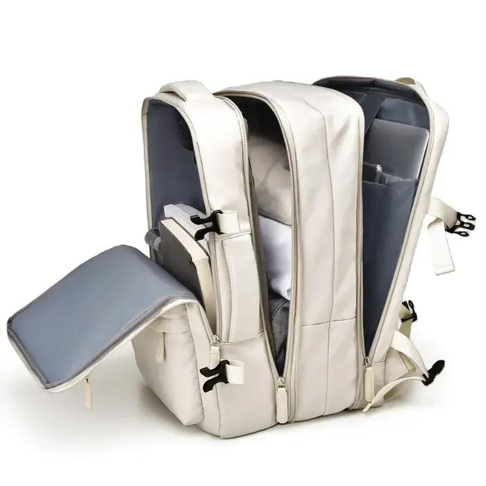 Sac à dos 45x30x25 avion, sac à dos de bagage à main de cabine, sac à dos pour ordinateur portable pour voyage en avion, sac à dos d'école, sac pour hommes et femmes