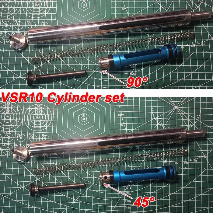 Cylindre De précision en acier inoxydable, entretien du Piston Tokyo Marui Vsr10 MB01 M03 De WELL L9