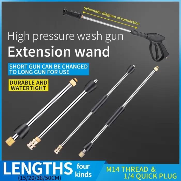 accessoire voiture nettoyage voiture lavage voiture Baguette d'extension 15/20/38/50cm pour pistolet