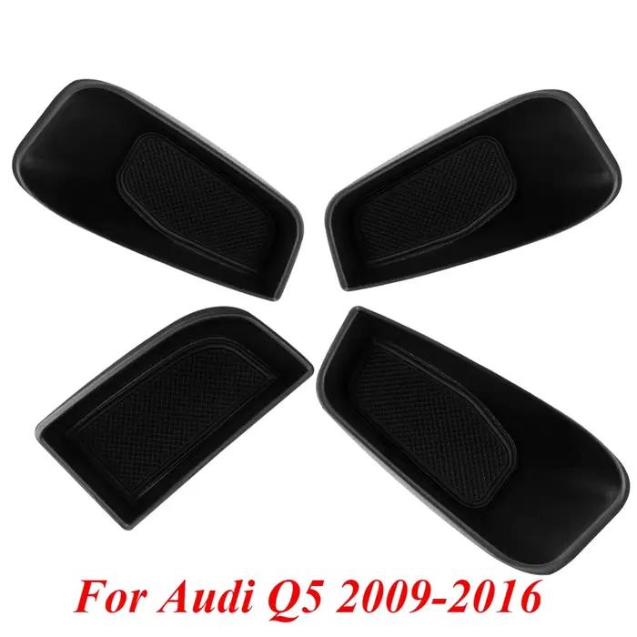 Boîte de rangement de porte pour AUDI Q5 LHD, organisateur de gants, conteneur de téléphone, accoudo