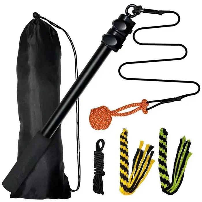Jouet à mâcher pour chien résistant aux morsures, durable, interactif, avec perche rétractable en pe
