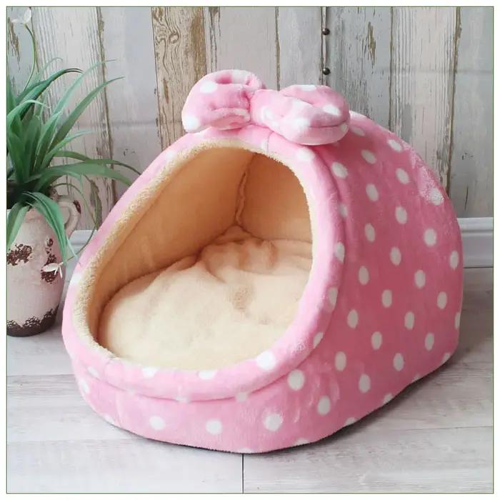 Coussins pour chiens avec nœud