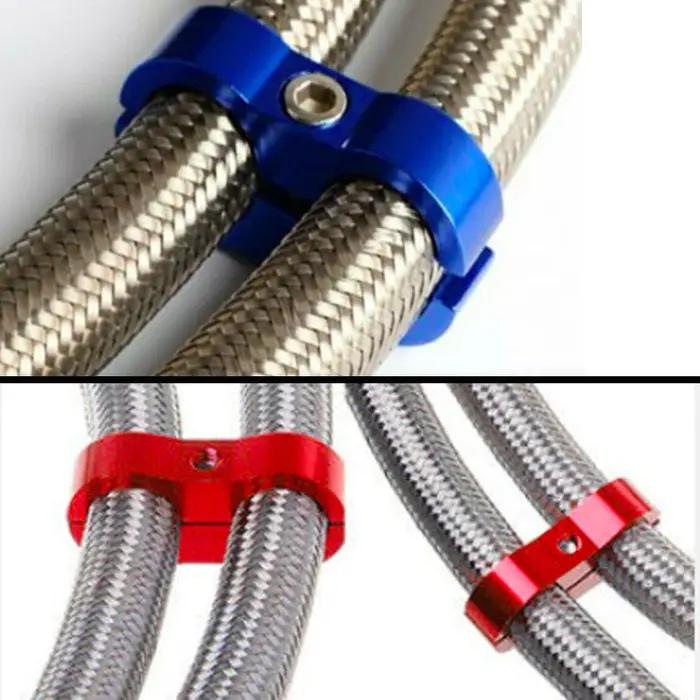 10 pièces universel en aluminium AN4 AN6 AN8 AN10 AN12 voiture billette huile carburant eau tuyau Tu