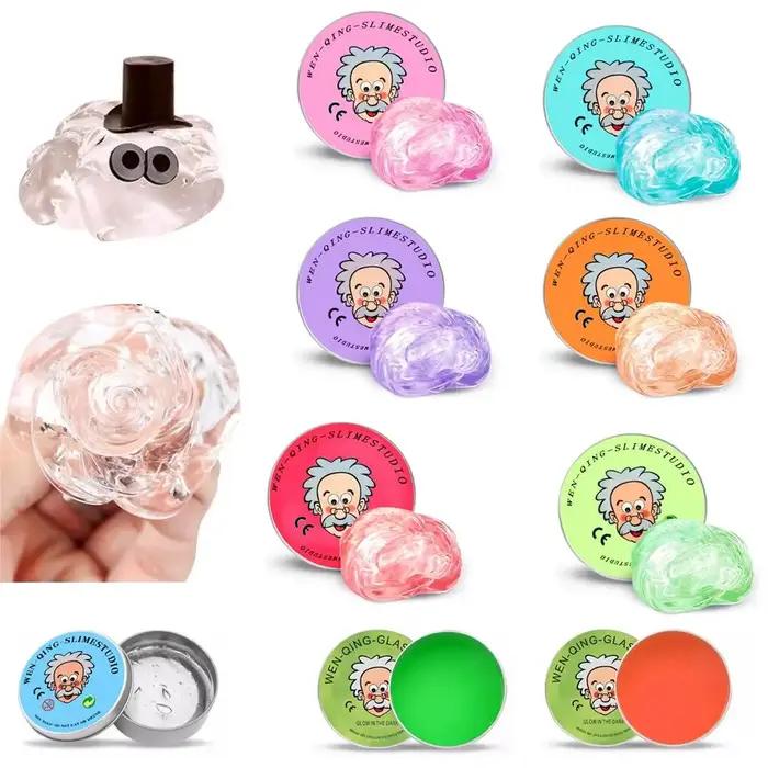 Pâte à modeler Lab Putty Crystal Clear Glass (1 paquet) – La meilleure pâte à modeler intelligente a