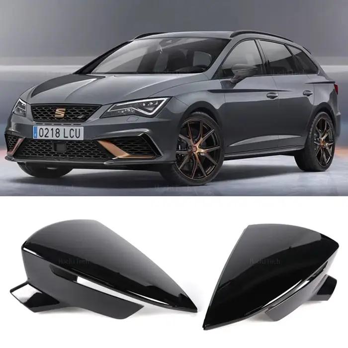 Couvercle de rétroviseur de porte latérale de voiture, 2 pièces, ajout pour SEAT Leon MK3 5F ST FR C