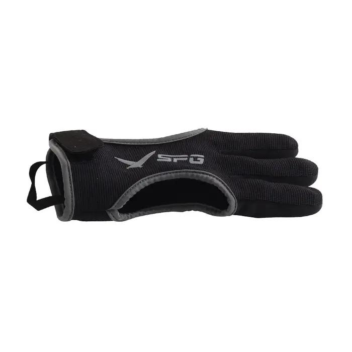 Gant de tir à l'arc 3 doigts SPG renforcé pour arc traditionnel et recurve - Protection optimale