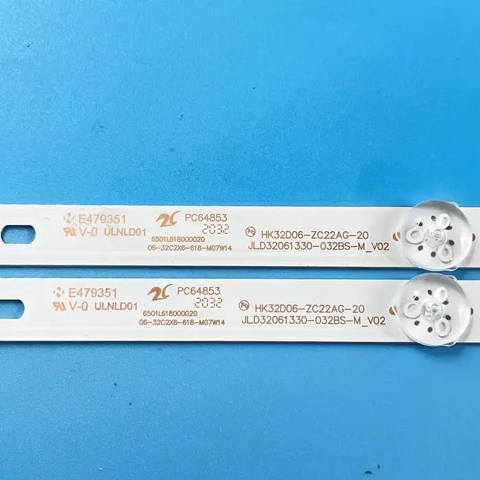 Rétroéclairage LED pour téléviseur 06-32C2X6-618-M07W14 pour HK32D06-ZC22AG-20 JL.D32061330-032BS-M
