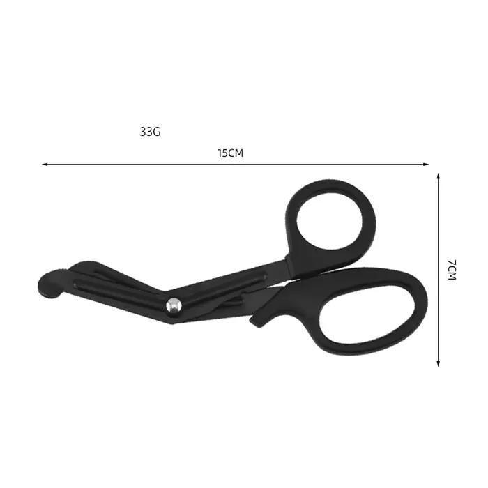 Trousse de premiers secours d'urgence CAT en nylon robuste pour camping et randonnée en plein air ciseaux médicaux et garrot inclus sécurité et survie
