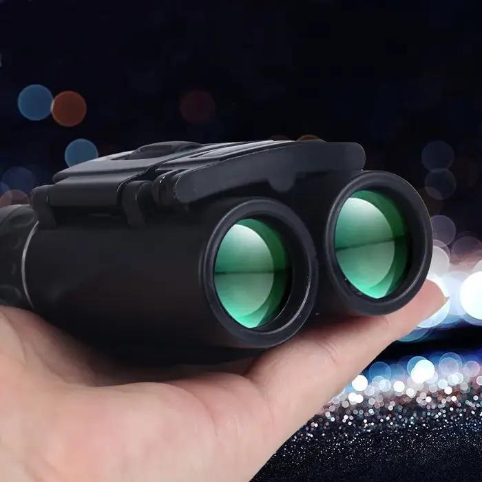 Jumelles pliantes 100x22 HD longue portée pour chasse sportive et randonnée camping