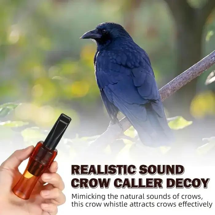 Sifflet d'appel d'oiseaux tactique - Outil de chasse réaliste pour l'attraction des oiseaux