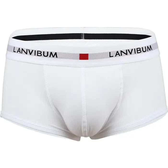 Nouveaux Boxers Homme 2026 – Sous-vêtements en Coton Respirant à Taille Basse avec Poche U Convexe,
