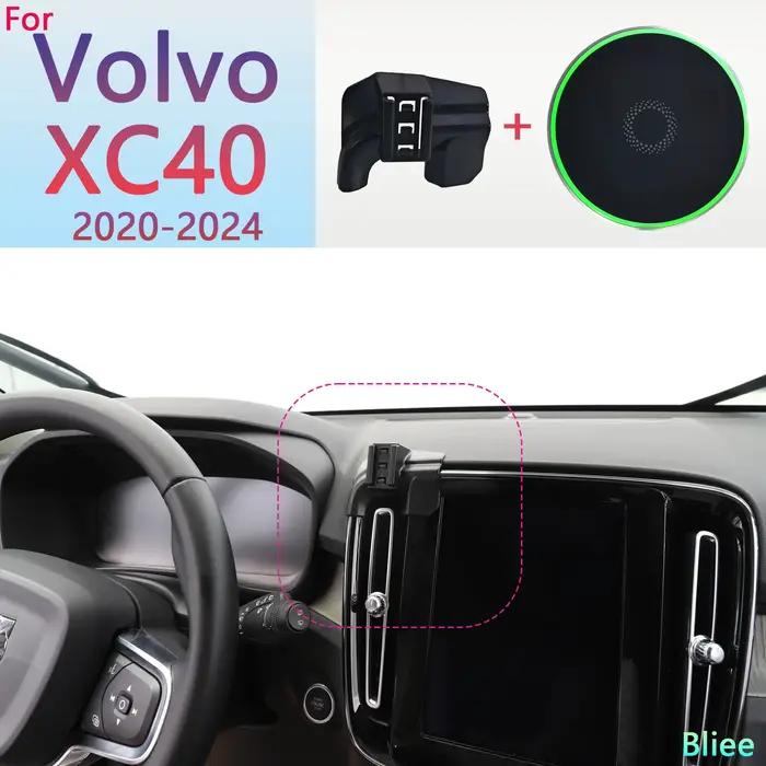 Support magnétique pour téléphone de voiture, chargement sans fil 15W, Base MagSafe, pour Volvo XC40