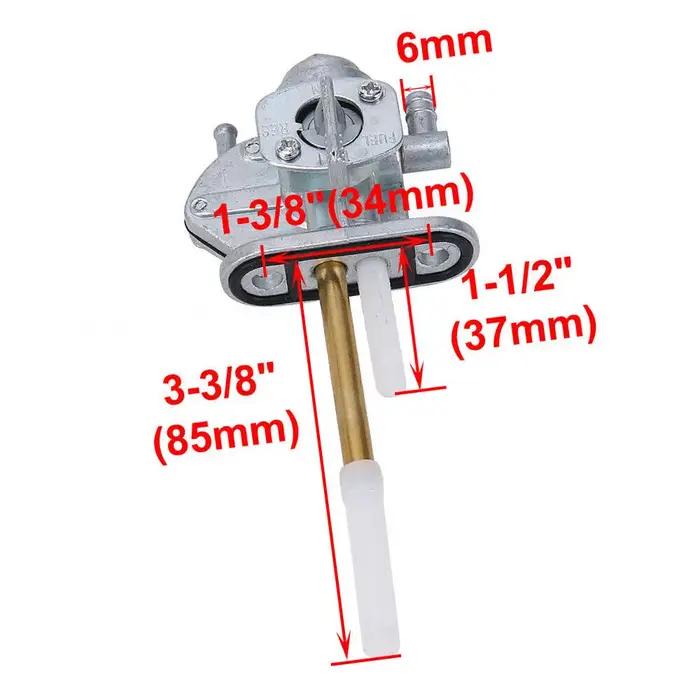 Valve de Commutation Petcock pour Vélo de Rue, Gaz Précieux, KZ550 KFX80, 1987 2015 LTD KZfts KZ550,
