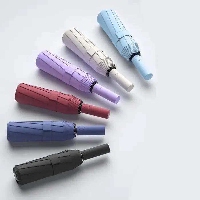 Parapluie Super coupe-vent 60 os, pour tous temps, grande taille, pour hommes et femmes, parapluie d'affaires automatique, Protection UV