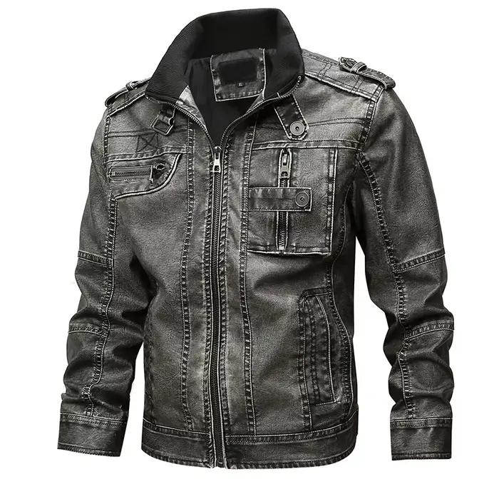 Vêtements en cuir pour hommes