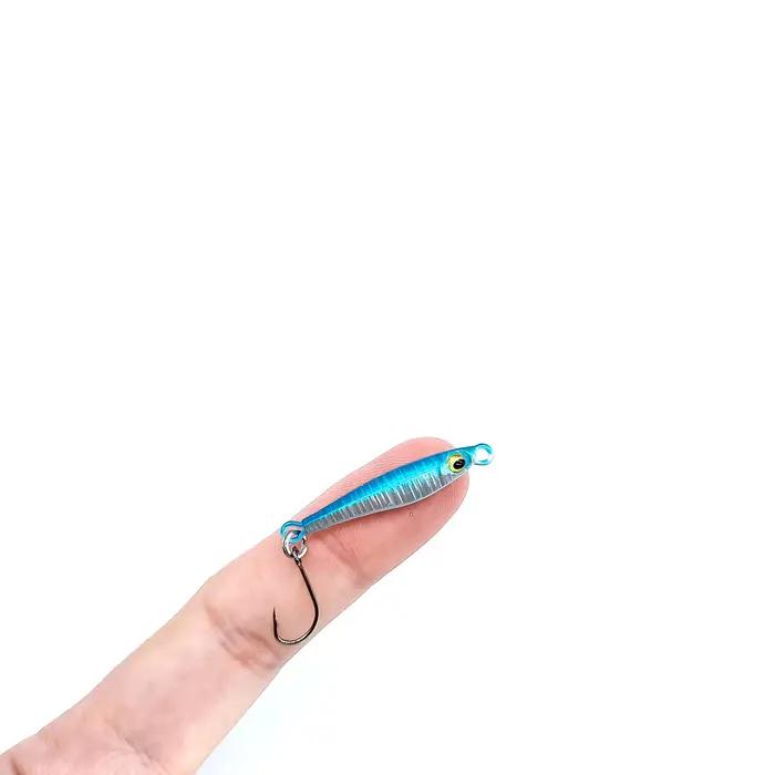 DUODUOYU 1 pièces Mini gabarit leurres de pêche 3.5g/6g dur artificiel bionique appât petit poisson