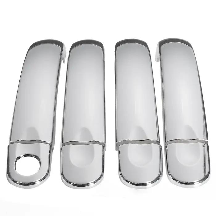 Couvercle de poignée de porte de voiture chromé, garniture, accessoires de style, pour Volkswagen VW