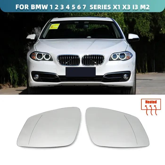 Rétroviseur chauffant côté gauche et droit, rétroviseur grand Angle en verre pour BMW E84 F48 F20 F2