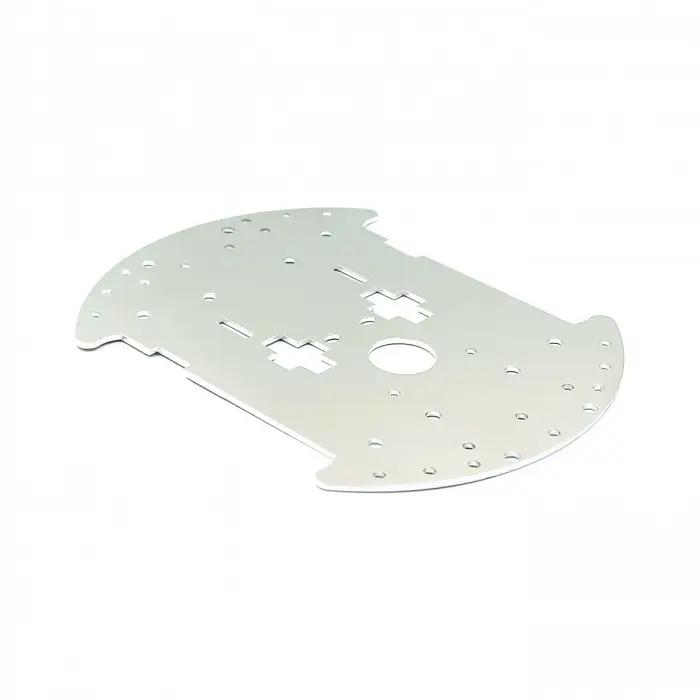 Châssis de voiture intelligent à quatre roues 4WD, châssis en alliage d'aluminium de 1.5mm, châssis