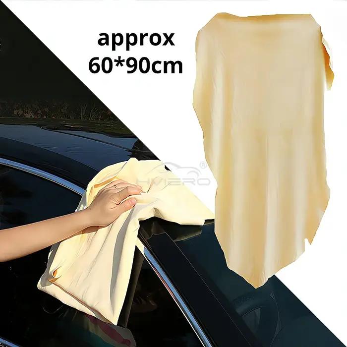 Chamois à séchage naturel pour moto