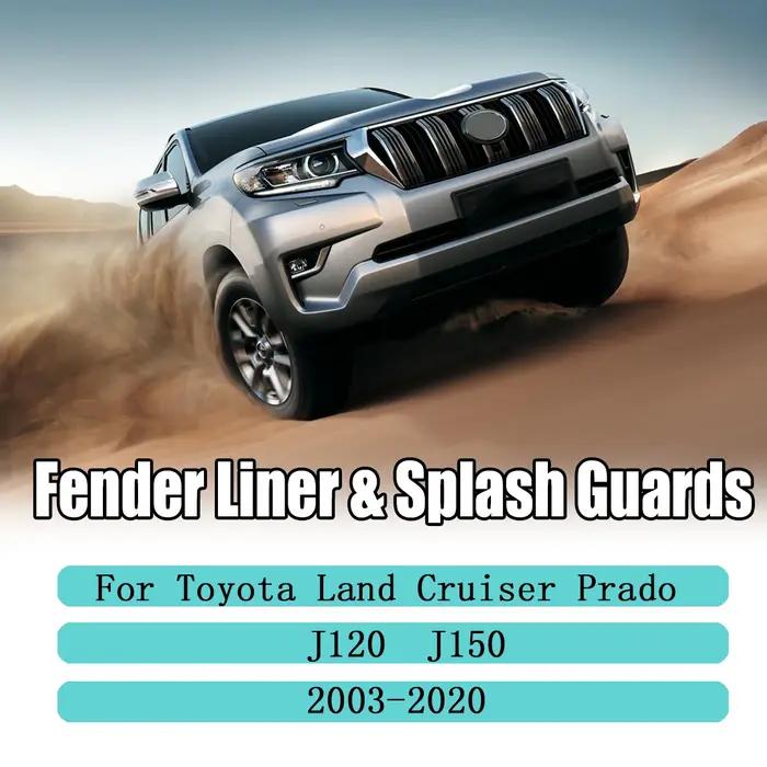 Pare-éclaboussures pour Toyota 4Runner, doublure d'aile, tablier, garde-boue d'étanchéité, jupe à ra