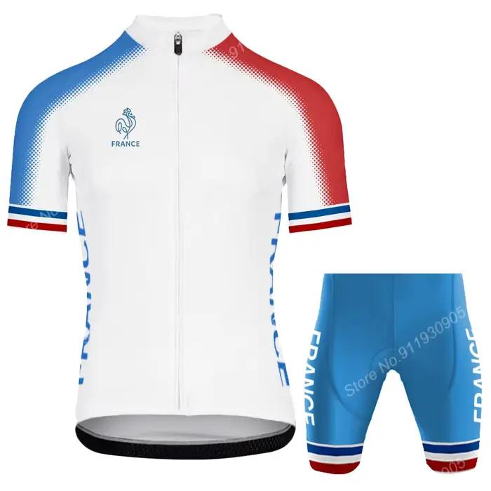 Ensemble de vêtements de vélo d'été pour hommes maillot de cyclisme cuissard à bretelles compétition sportif occasions spéciales