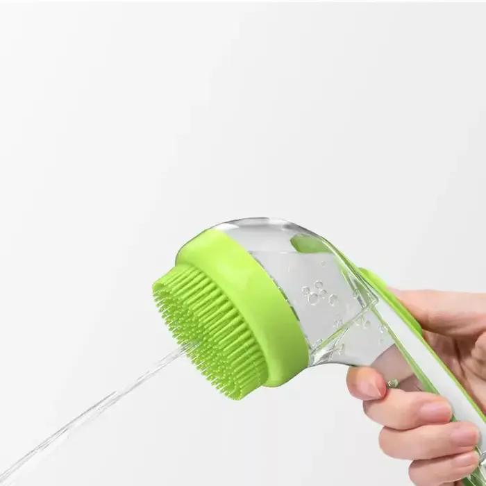 Brosse de massage pour le bain des petits chiens et chats