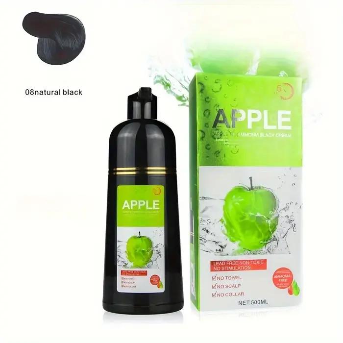 Shampoing colorant pour cheveux à base d'extrait de fruits sans ammoniaque