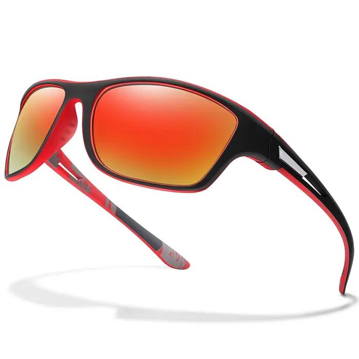 Lunettes de pêche polarisées homme femme anti-éblouissement UV400 lentille TAC pour chasse et randonnée