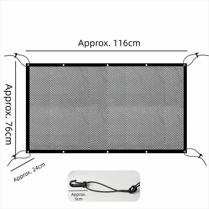 Nouvelle barrière universelle pour chien en voiture, élastique, disponible en 2 tailles, protection de sécurité pour animaux de compagnie, noire, robuste, protection intérieure de voiture pour siège a