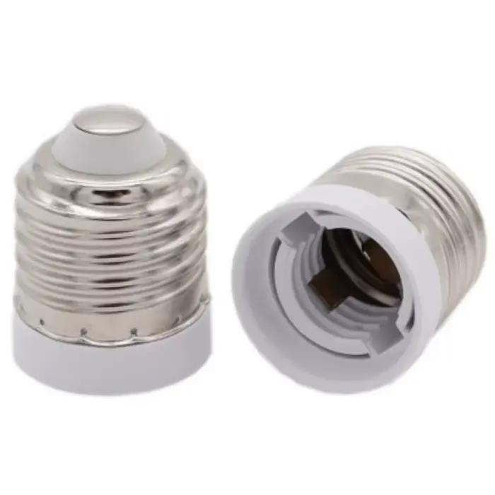 Support de lampe halogène Led E27 à E17, support de lampe à vis, Base d'ampoule, convertisseur de do
