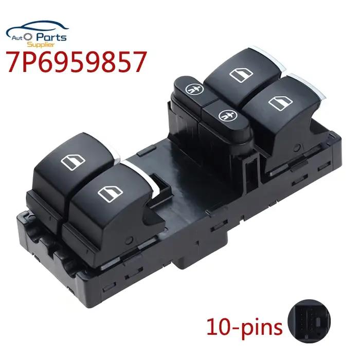 Joli principal chromé pour vitre électrique, VW Touareg Sharan, Seat Alhambra 2011, 2012, 2013, 2014