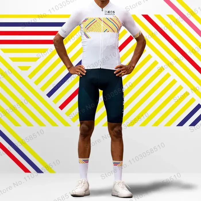Ensemble de vêtements de cyclisme homme été 2023 pour cyclistes professionnels et amateurs occasions spéciales