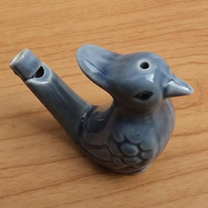 Sifflet d'oiseau en céramique, Instrument de musique, jouet Musical pour enfants, apprentissage préc