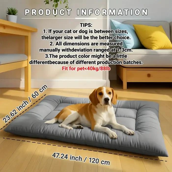 Tapis rafraîchissant pour chiens et chats gris clair XL 120x60cm lit de repos douillet pour animaux de compagnie maison voyage chenil