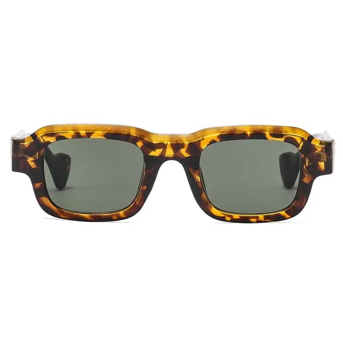 Lunettes de conduite vintage carrées pour homme - Monture rétro punk - Protection UV400