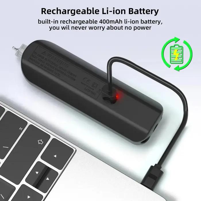 BSIDE multimètre numérique intelligent testeur électronique Rechargeable AC DC sans contact NCV comp