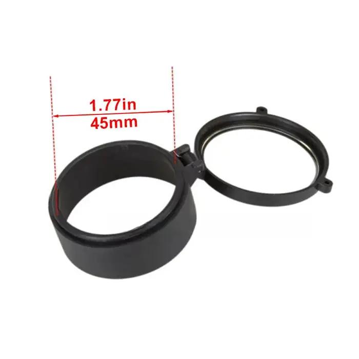 Protection de lunette de visée rapide 30-69mm transparente pour chasse nocturne et télescope