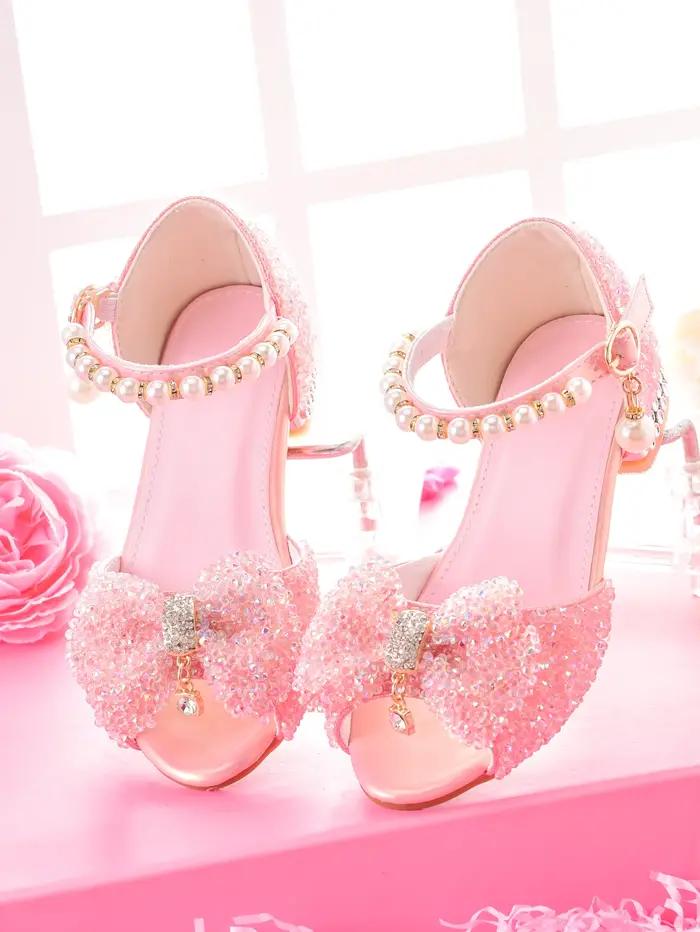 Sandales habillées pour filles pour occasions formelles