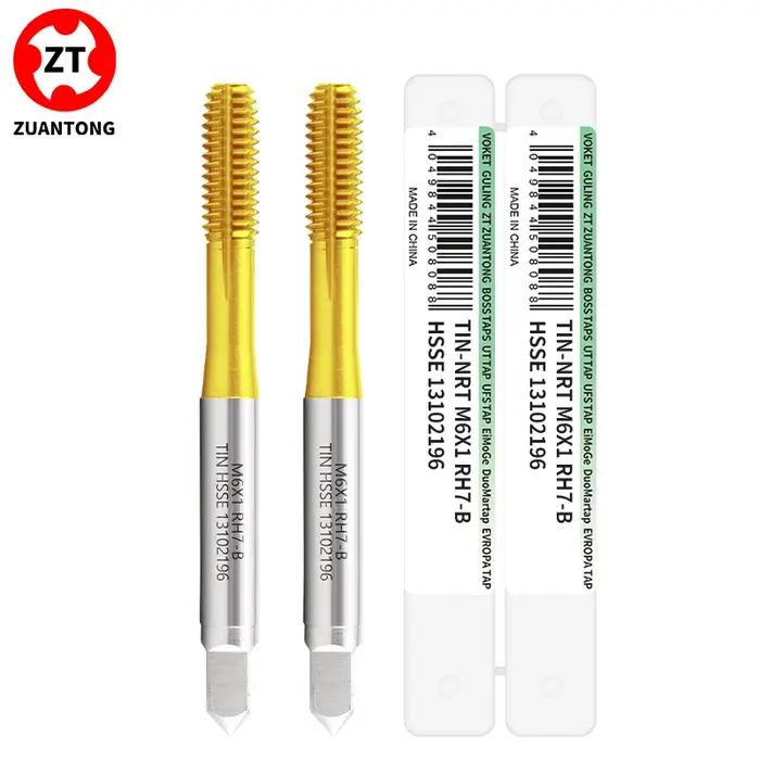 Tarauds de filetage pour machine ZUANTONG HSSE-M42 norme JIS M3M4M5M6M7 M8M9M10 M11 M12 M14 M16 pour