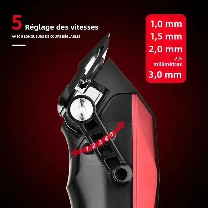 WMARK NG-125 tondeuse à cheveux professionnelle 7500 tr/min