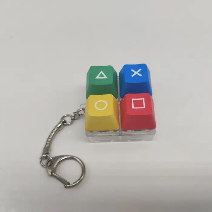 Clavier mécanique clé capuchon arbre testeur porte-clés