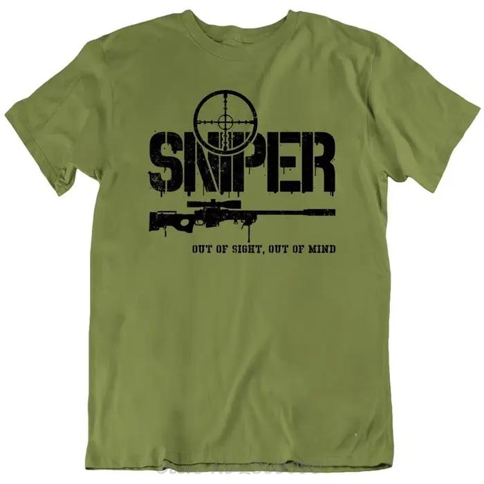 Tshirt us army special force seals sniper para hauts hommes coton modalités décontracté col rond gris vert armée noir tricoté quatre saisons